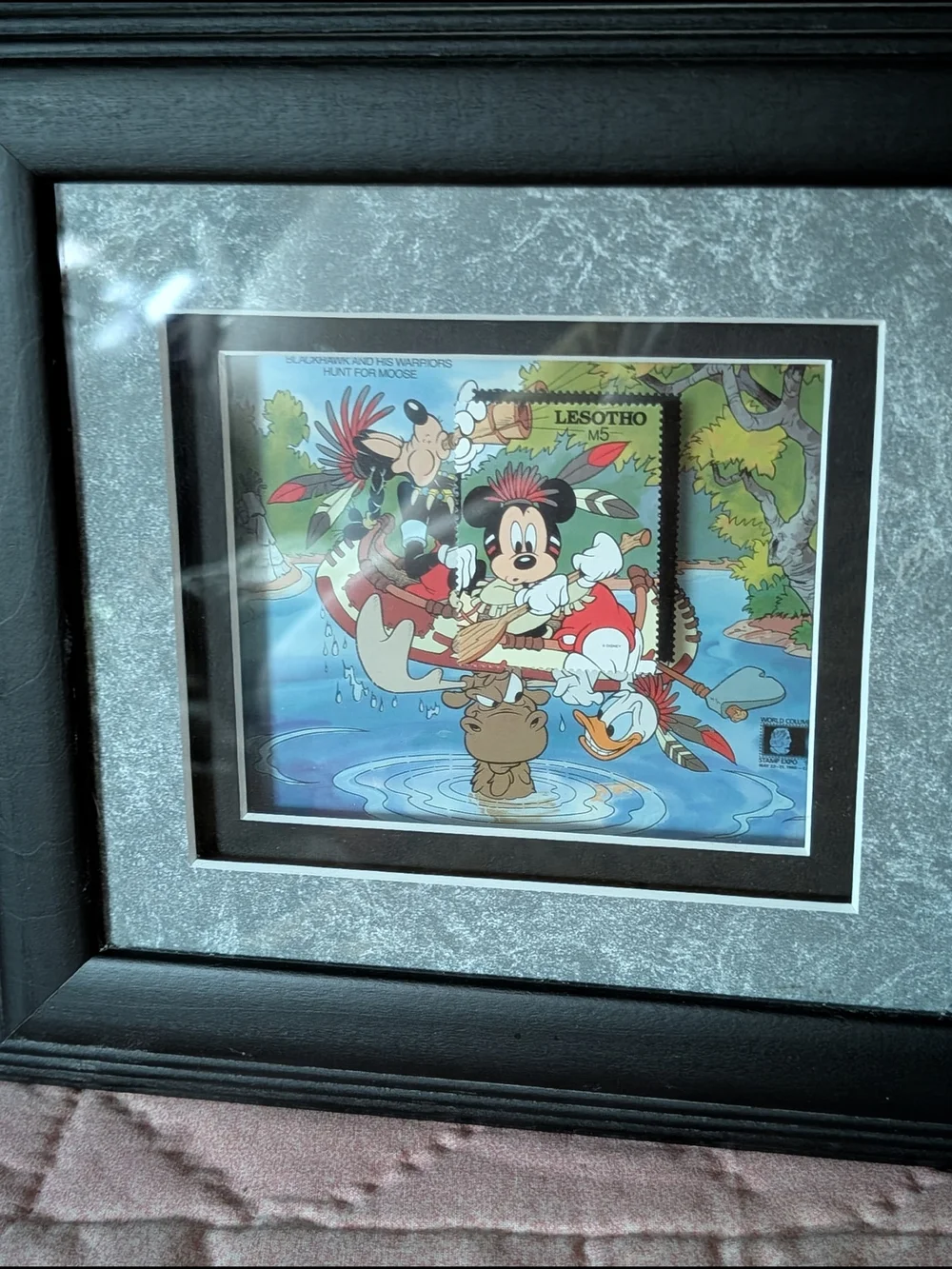 Disney print featuring